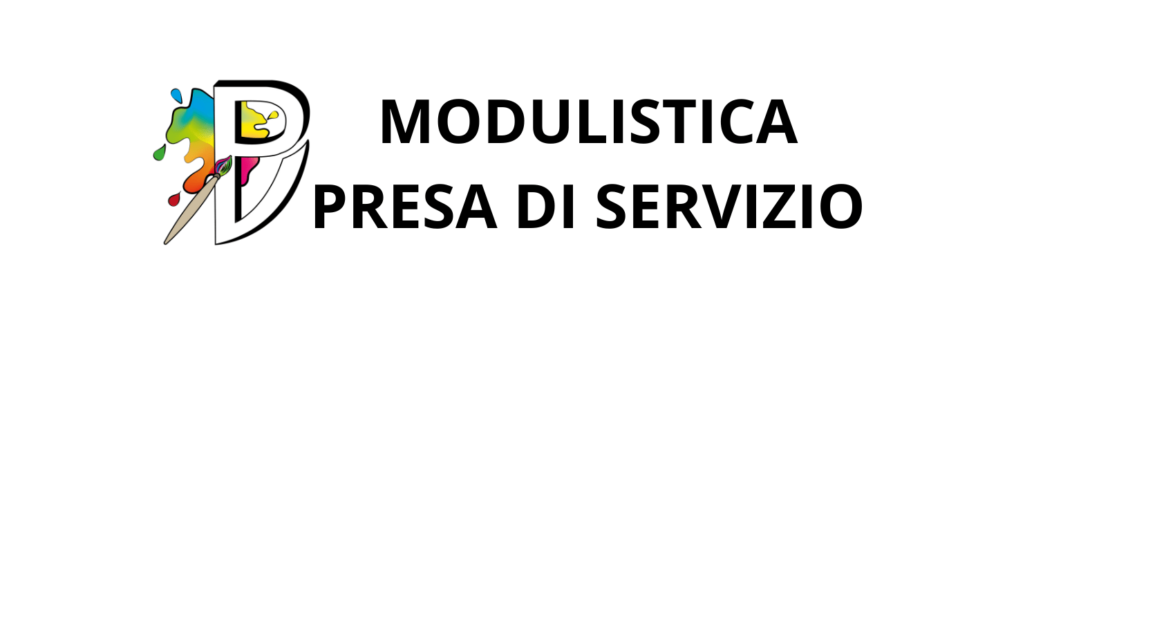 PRESA DI SERVIZIO PER DOCENTI E PERSONALE ATA